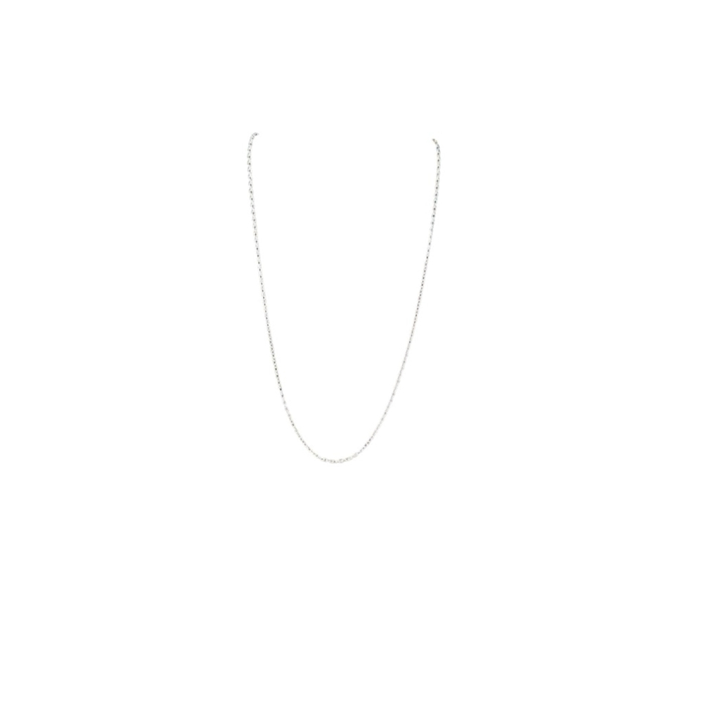 Unbranded Sterling Silver Chain Necklace, One Size